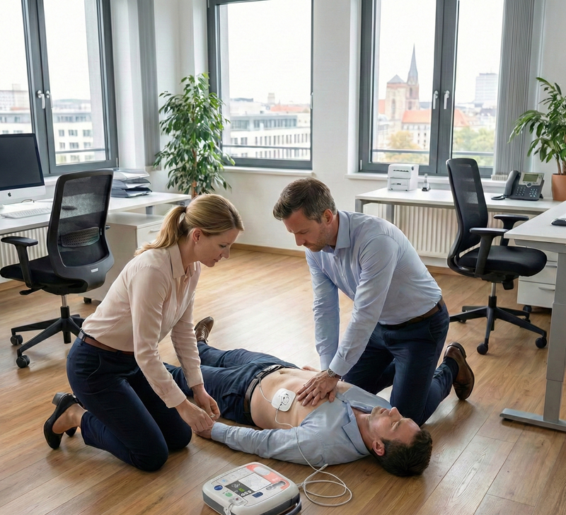 aed ipad sp1 reanimation büro