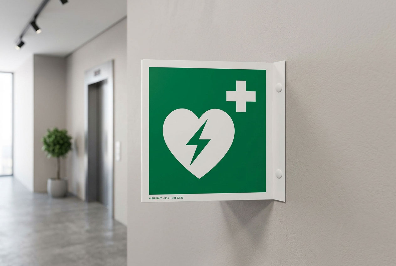 defibrillator symbol