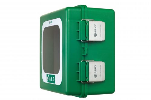 AED Gerät Außenwandschrank